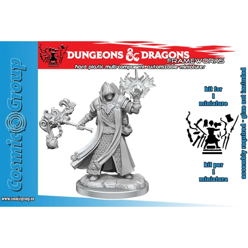 Dungeons & Dragons Frameworks miniature Model Kit Human Cleric Male