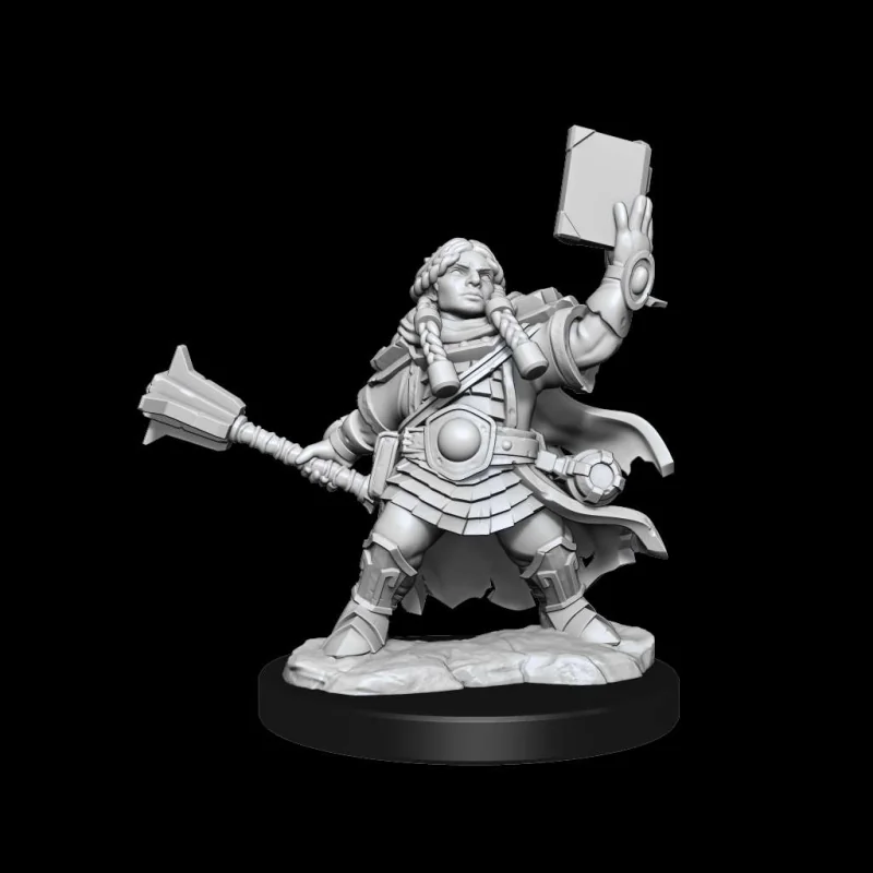 Dungeons & Dragons Frameworks miniature Model Kit Dwarf Cleric Female