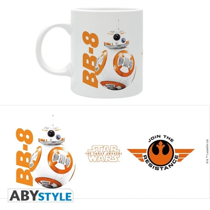 STAR WARS - Mug - 320 ml - BB-8 Résistance - boite 