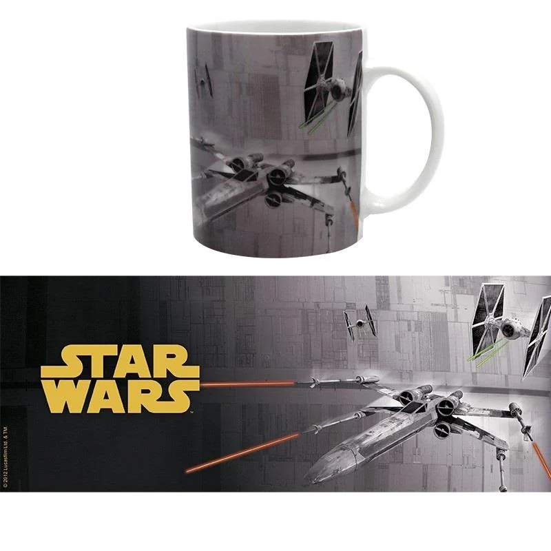 STAR WARS - Mug - 320 ml - X-Wing VS Tie Fighter- avec boîte 