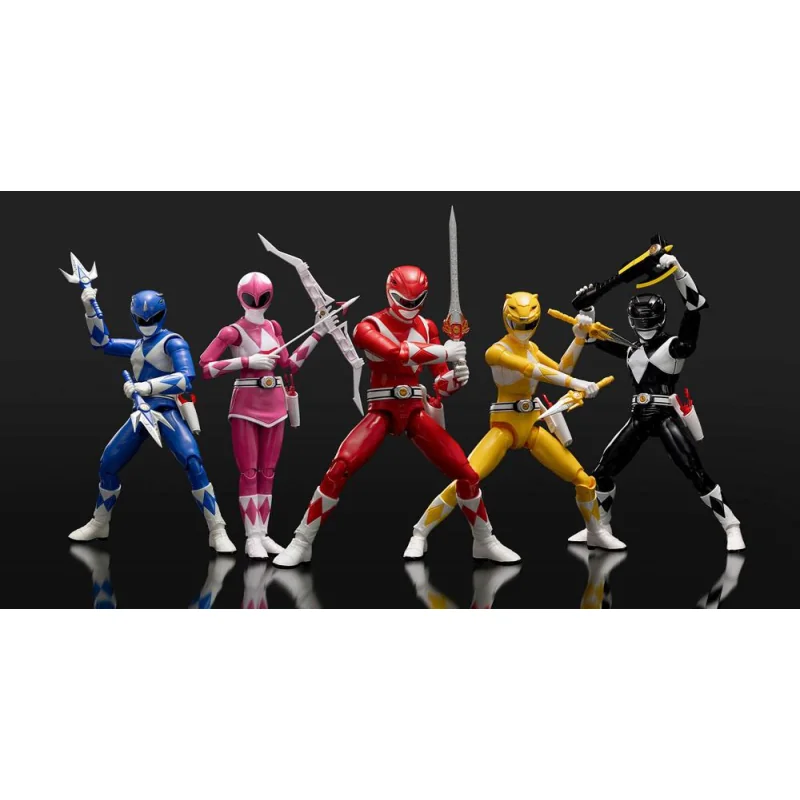 POWER RANGERS BLUE RANGERS MODEL KIT