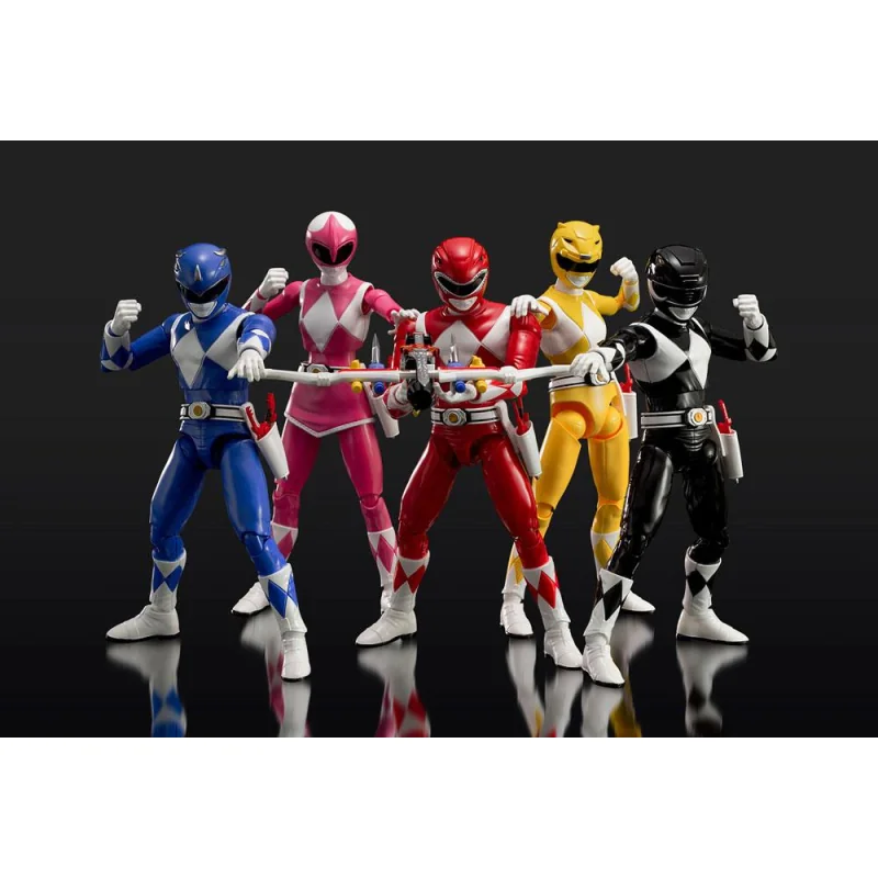 POWER RANGERS BLUE RANGERS MODEL KIT