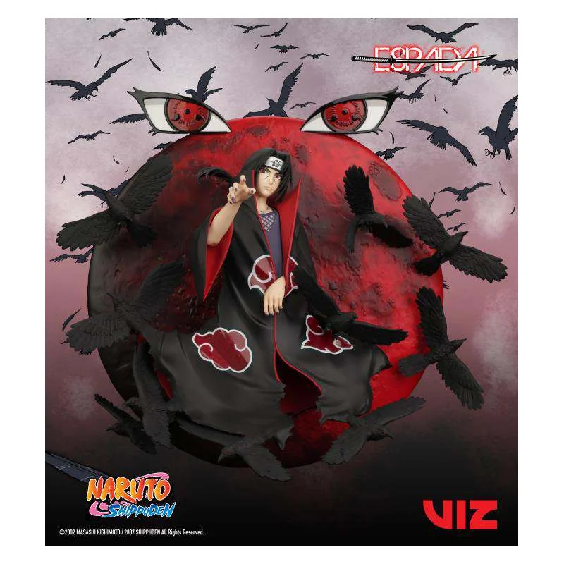 NARUTO SHIPPUDEN ITACHI WALL STATUE