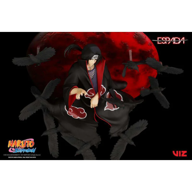 NARUTO SHIPPUDEN ITACHI WALL STATUE