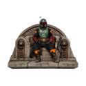 Star Wars: The Mandalorian - Deluxe Boba Fett on Throne 1:10 Scale Statue