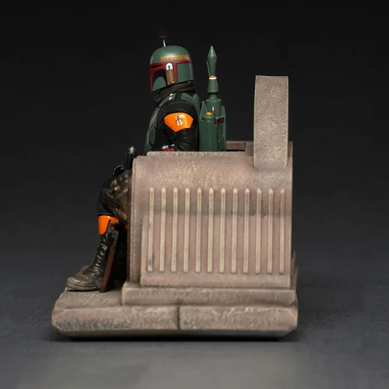 Star Wars: The Mandalorian - Deluxe Boba Fett on Throne 1:10 Scale Statue