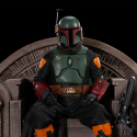 Star Wars: The Mandalorian - Deluxe Boba Fett on Throne 1:10 Scale Statue