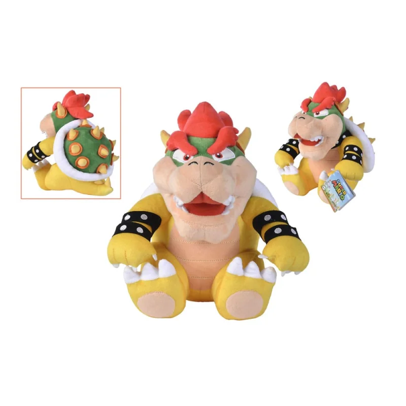 SUPER MARIO - Peluche Bowser - 27 cm