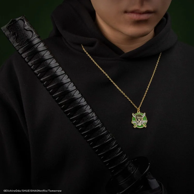 One Piece pendentif et collier Zoro