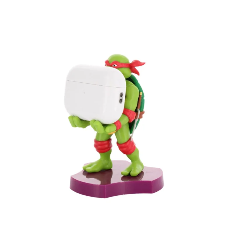 TMNT - Rafaelo - Figurine Holdem 11cm - Support Manette & Portable