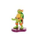 TMNT - Michaelangelo -Figurine Holdem 11cm -Support Manette & Portable