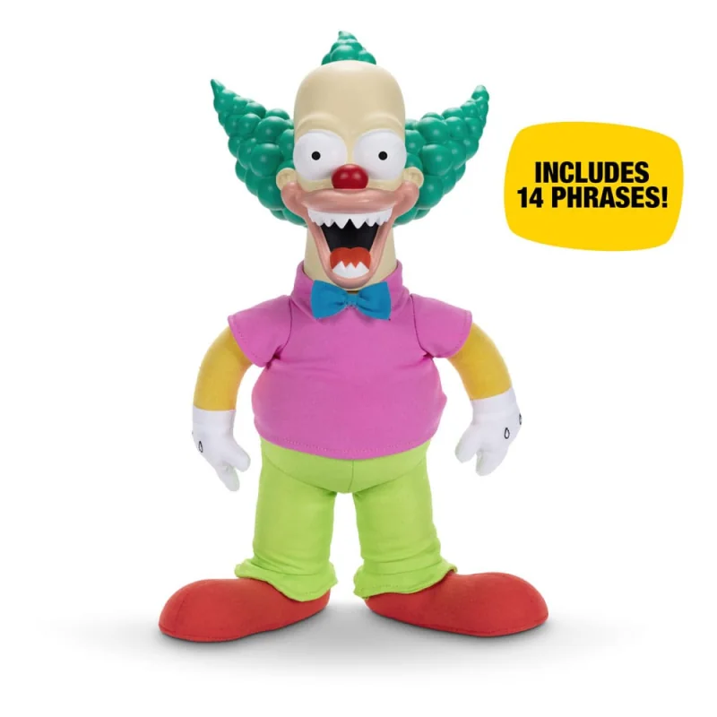 Simpsons peluche parlante Feature Krusty 44 cm *ANGLAIS*