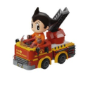  Astro Boy jeu de construction Fire Engine 13 cm