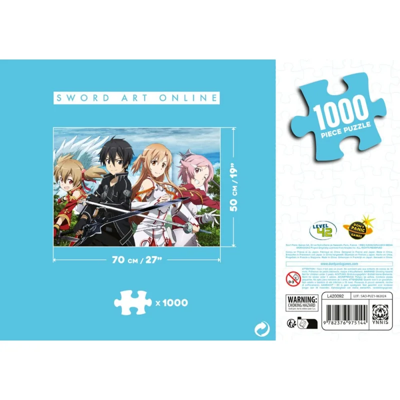 Level 42 SWORD ART ONLINE - Puzzle 1000P 68x49cm