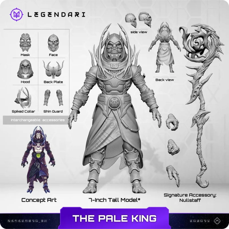 Legendari figurine 1/10 Pale King 18 cm