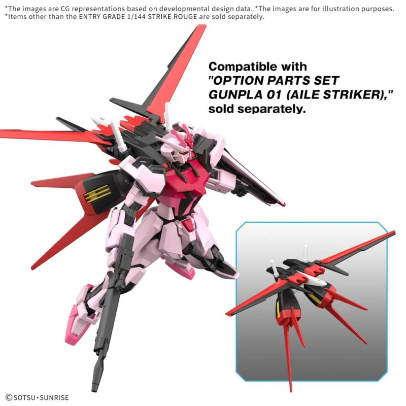 Gundam Gunpla Entry Grade 1/144 Strike Rouge