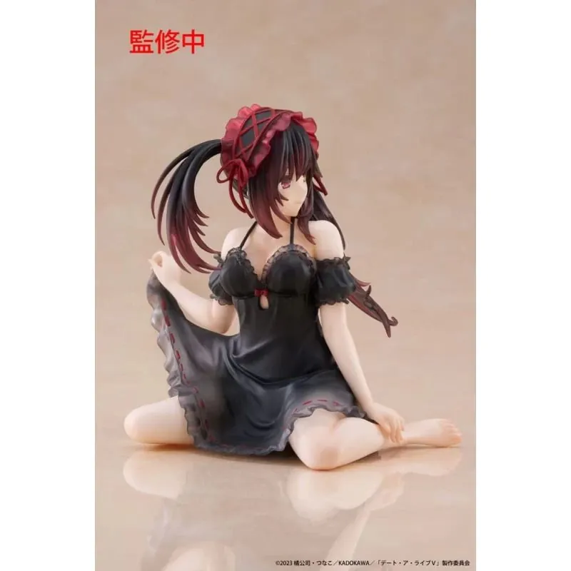 Date A Live V Desktop Cute Figurine Kurumi Tokisaki Nightwear Ver.