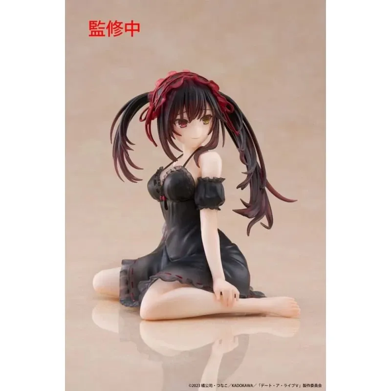 Date A Live V Desktop Cute Figurine Kurumi Tokisaki Nightwear Ver.