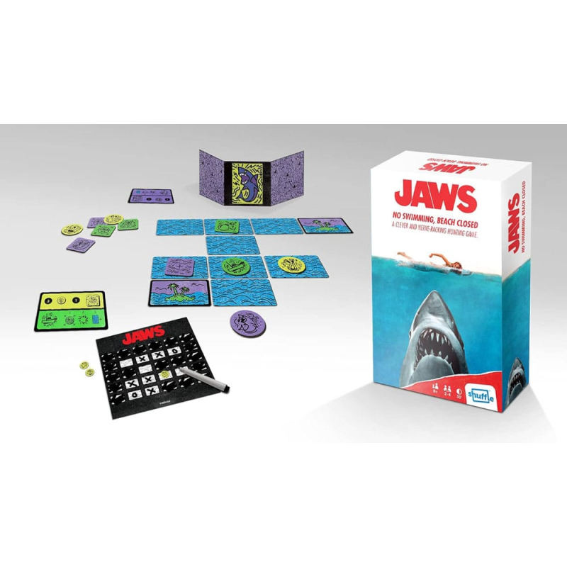 Jeu de cartes Jaws jeux de cartes Shuffle Retro