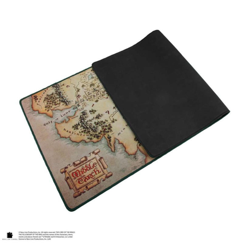 Cinereplicas Lord Of The Rings Middle Earth Map Desk Mat