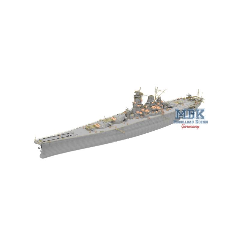 Maquette de bateau IJN Battleship MUSASHI-Deluxe Kit