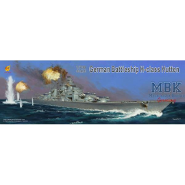 Maquette German Battleship H-Class HUTTEN-Deluxe Kit