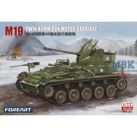 Maquette M19 Twin 40mm Gun Motor Carriage