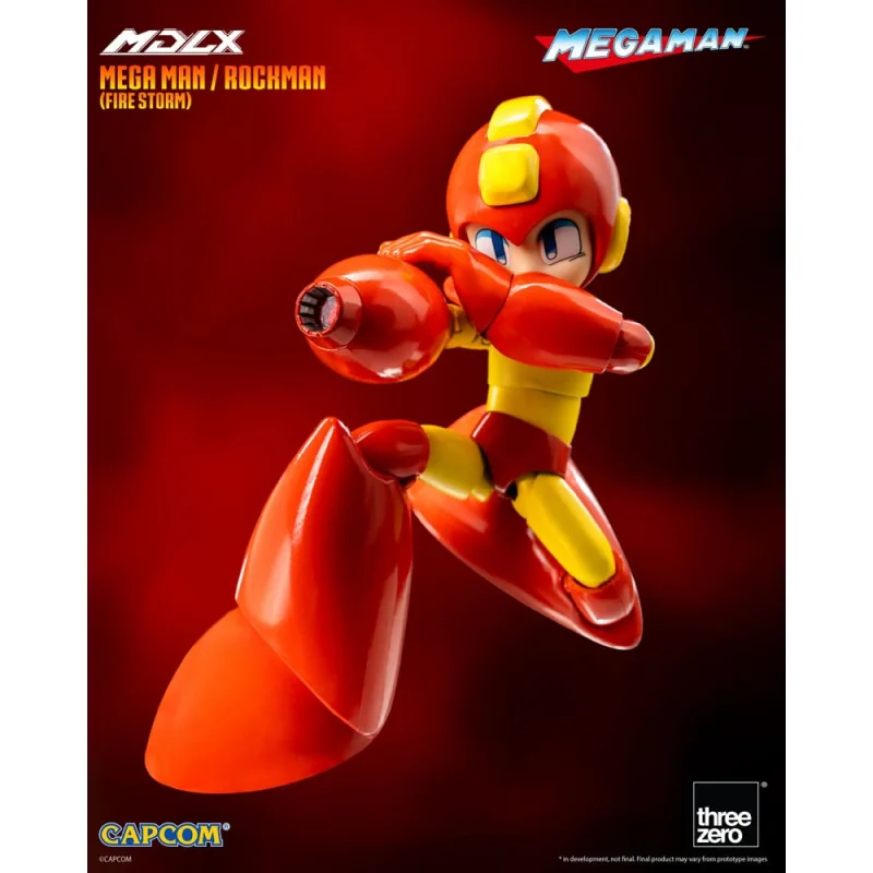 Mega Man figurine MDLX Mega Man / Rockman (Fire Storm) 10 cm