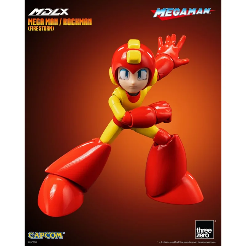 Mega Man figurine MDLX Mega Man / Rockman (Fire Storm) 10 cm