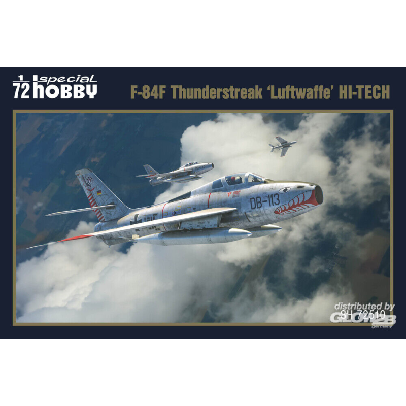 Maquette F-84F Thunderstreak ‘ Luftwaffe’ Hi Tech kit