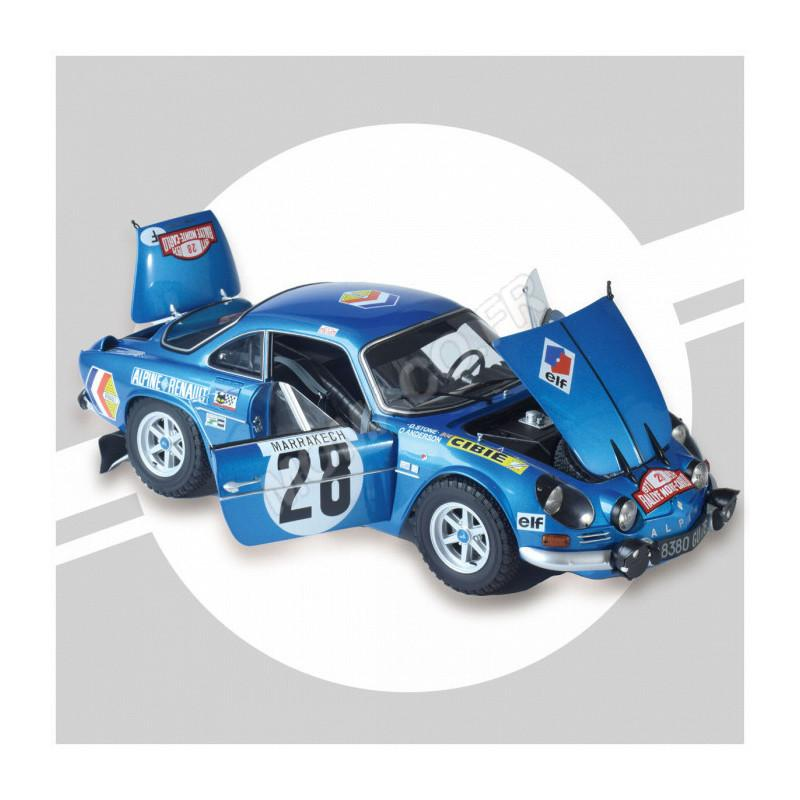 ALPINE A 110 1600 S 22 JEAN-CLAUDE ANDRUET / MICHEL VIAL RALLYE DE MONTE CARLO 1971 (FULL KIT)