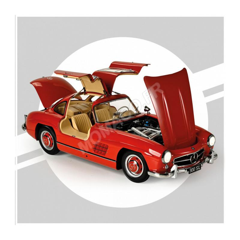 IXC.MBC.RED.FK MERCEDES-BENZ 300 SL ROUGE