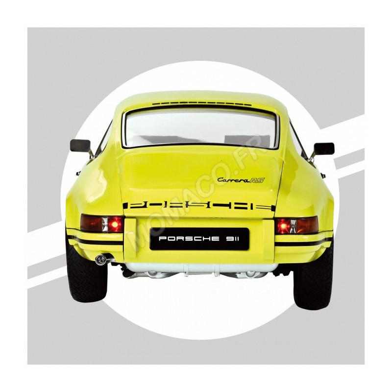 IXO MODELS PORSCHE 911 RS 2.7 JAUNE/NOIR (FULL KIT)