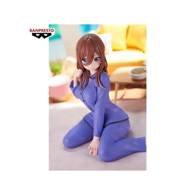 THE QUINTESSENTIAL QUINTUPLETS - Miku - Figurine Relax Time 12cm