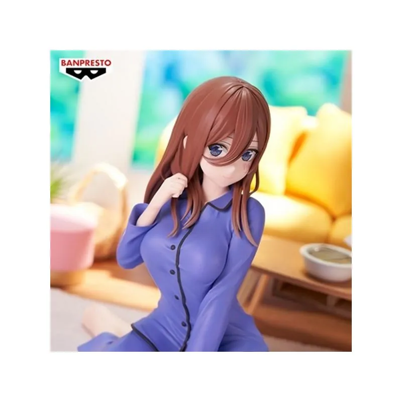 THE QUINTESSENTIAL QUINTUPLETS - Miku - Figurine Relax Time 12cm