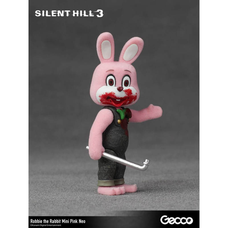 Gecco Silent Hill 3 figurine mini Robbie the Rabbit Mini Pink Neo Version 10 cm