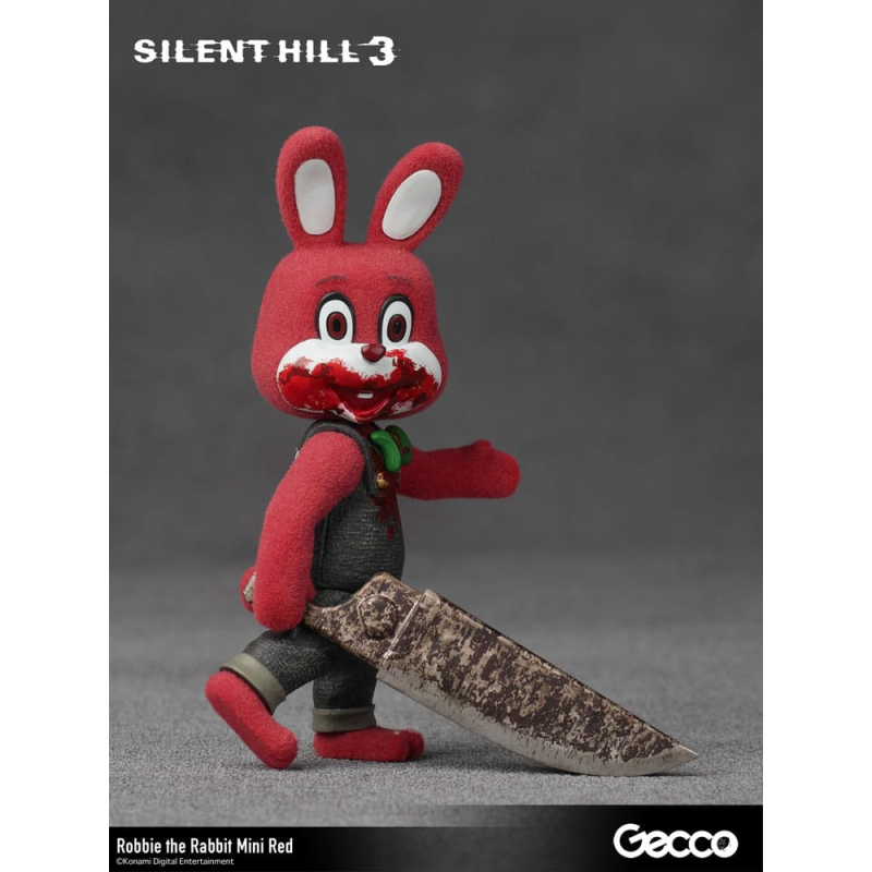 Gecco Silent Hill 3 figurine mini Robbie the Rabbit Mini Red Version 10 cm