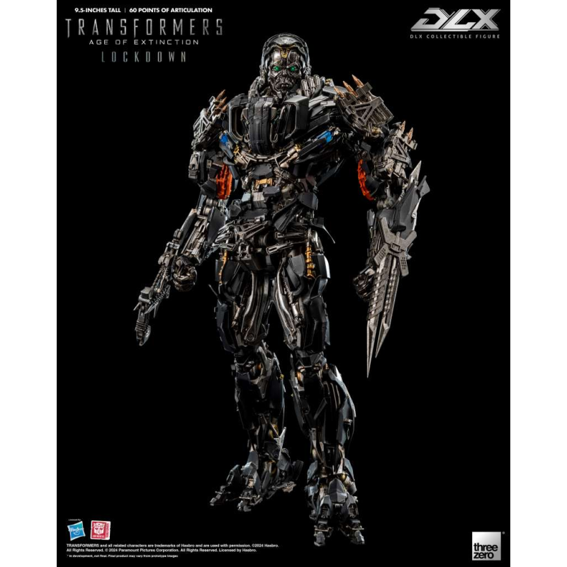 ThreeA Toys Transformers Age Of Extinction - Deluxe Lockdown Action Figure