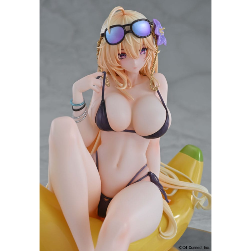 Houchi Shoujo Hyakka Ryouran no Moehime-tachi statuette PVC 1/7 Jia Xu Summer Vacation Ver. 16 cm