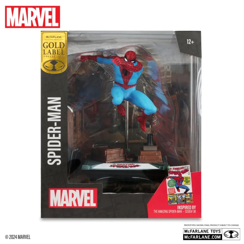 Marvel Collection statuette PVC 1/10 Spider-Man (The Amazing Spider-Man 38) (Gold Label) 15 cm