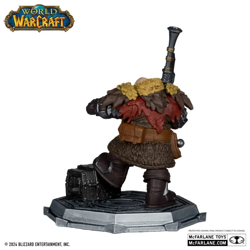 World of Warcraft Pack 2 statuettes PVC 1/12 Dwarf Hunter: Beast Master & Pandaren: Monk (Gold Label) 15 cm