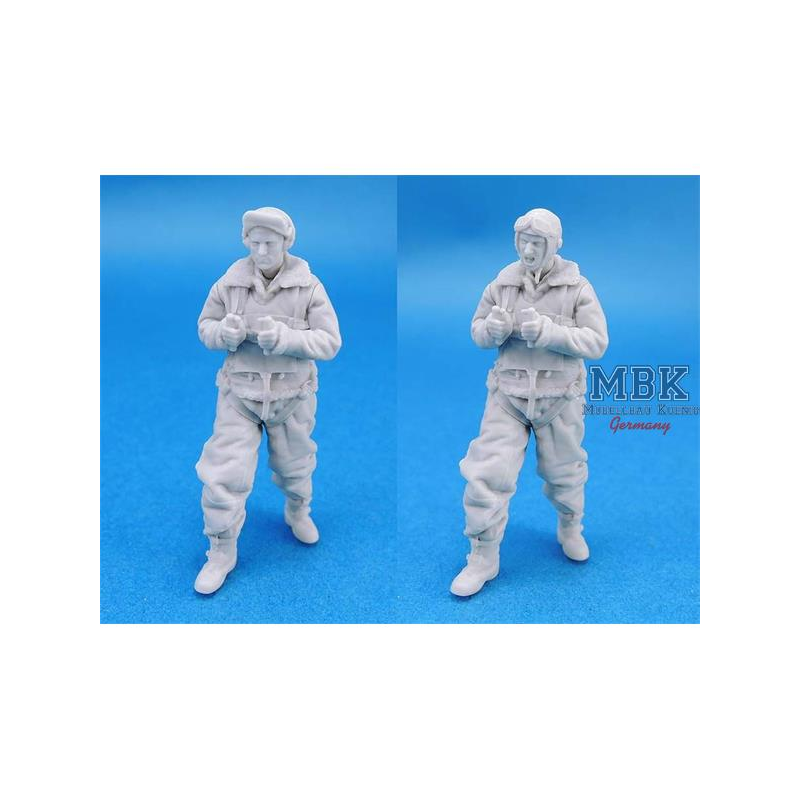 Figurines WW2 US Bomber Waist Gunner incl. 2 heads 1:32