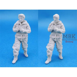 Figurines WW2 US Bomber Waist Gunner incl. 2 heads 1:32