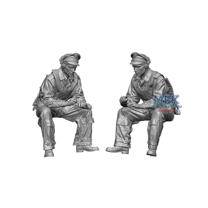 Figurines WW2 US Bomber Navigator 1:72