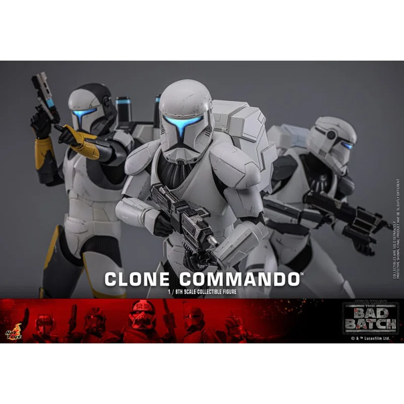 Star Wars: The Bad Batch figurine 1/6 Clone Commando 30 cm