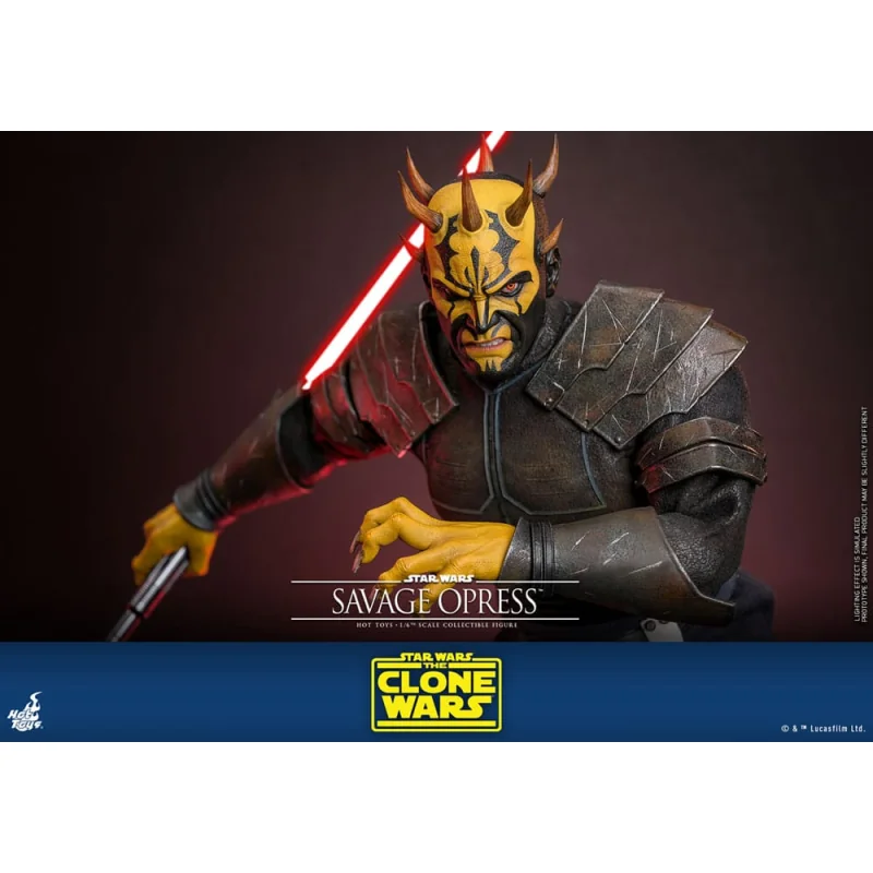 Hot Toys Star Wars: The Clone Wars figurine 1/6 Savage Opress 34 cm