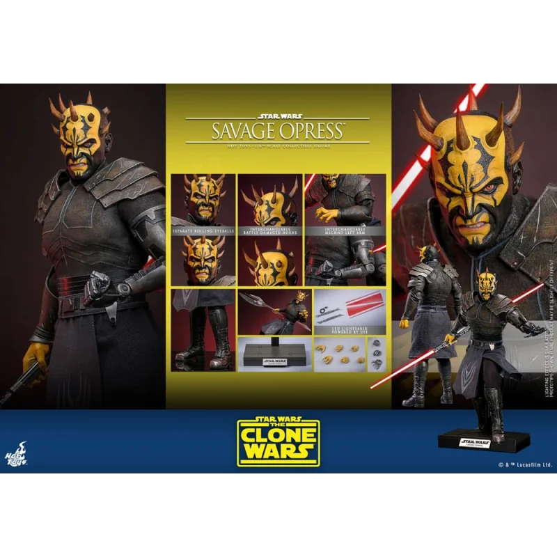 Star Wars: The Clone Wars figurine 1/6 Savage Opress 34 cm