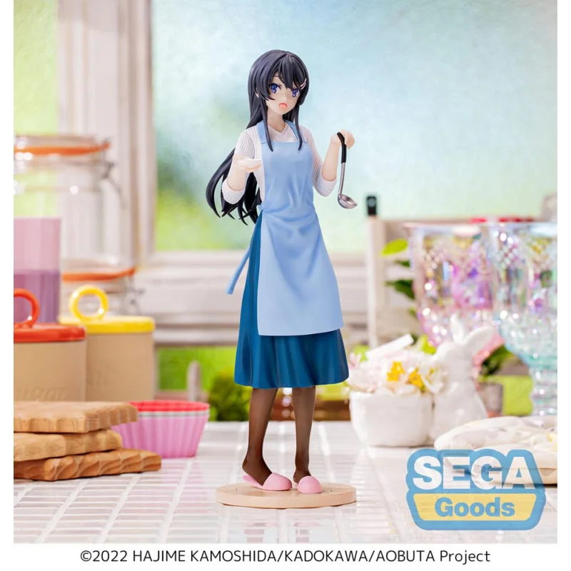 Figurine Rascal Does Not Dream of Bunny Girl Senpai statuette Luminasta PVC Mai Sakurajima Apron 14 cm