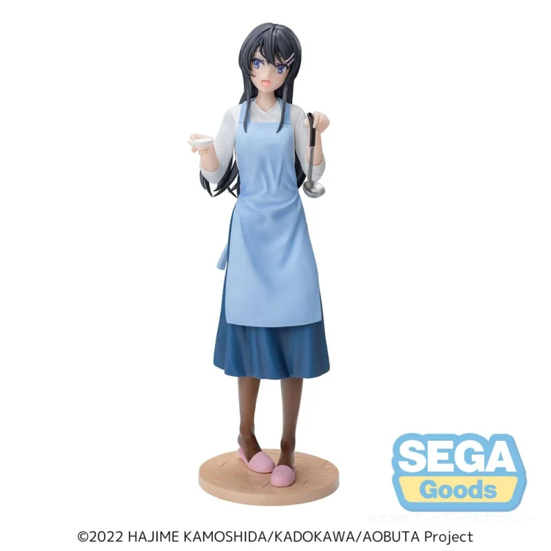 Rascal Does Not Dream of Bunny Girl Senpai statuette Luminasta PVC Mai Sakurajima Apron 14 cm