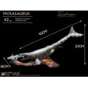 Wonders of the Wild statuette Mosasaurus (Deluxe) 42 cm